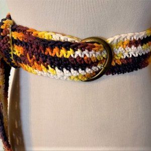 Indian Summer Crochet Belt